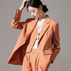 剩S/L/XL 芳外新款2026春季通勤长袖外套时尚简约西装女8T23AX0010 商品缩略图3