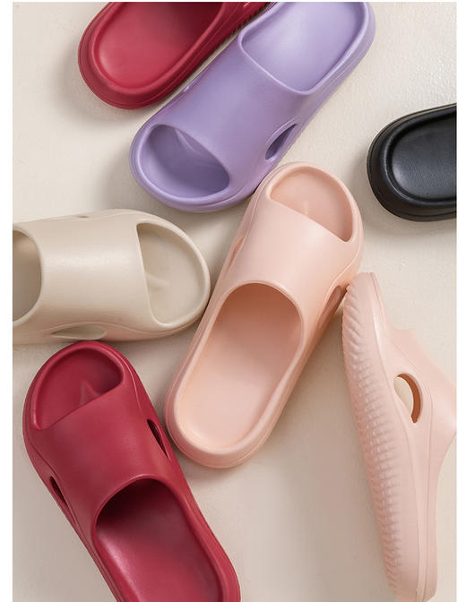 【多妈团购 朴西同款节节高凉拖鞋任选2双29（2双分别加入购物车下单哦，拍一双不发）】居家必备！EVA材质，柔韧坚固，脚感超好~超软~可以室外穿，凹凸纹理鞋底，实力防滑-宅小年 商品图8