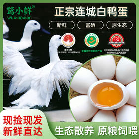 鹜小鲜连城白鸭蛋（30枚装）