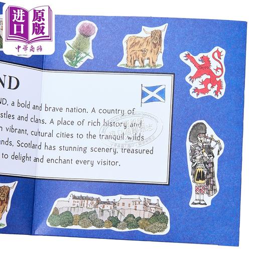 【中商原版】苏格兰 Walker全景立体书系列 精美折叠插画 Scotland Panorama Pops 英文原版 Adrian B McMurchie 商品图2