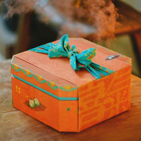 喜气盈门单层茶食礼盒（定制款）