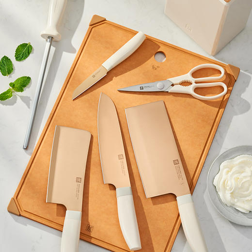 双立人NOW Pro双重抗菌钛金刀具7件套奶油白1035154 商品图13