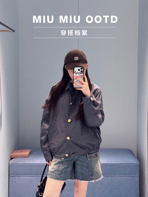 缪缪26Ss新款🔥工装牛仔短裤‼️ 商品图6