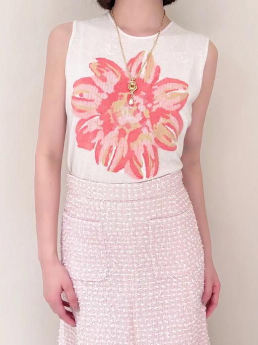 香奈儿 棕石金花水滴珠项链（XTY） 商品图4