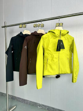 点此购买 凯乐石M8 IC春秋季女士短廓型连帽软壳薄绒防风户外徒步外套 zc 341803