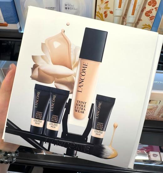 【机上爆款TOP榜】兰蔻持妆粉底液焕采礼盒PO-01（30ml+10ml*3）第二代 商品图2