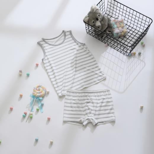 【莫代尔系列】舒雅童装男童背心 95%莫代尔5% 氨纶 3B/26384V 商品图2