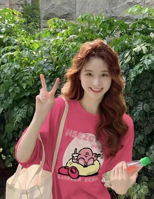 【69元任选2件！夏天必不可少的百搭T】男女同款印花T恤短袖 商品图4