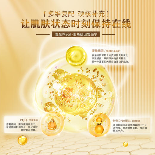 【细胞年轻态】香港直邮麦角硫因雪颜宁-60粒装 商品图2