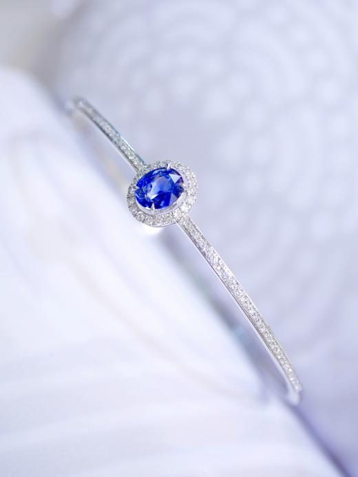 1.19ct蓝宝石手镯 商品图0