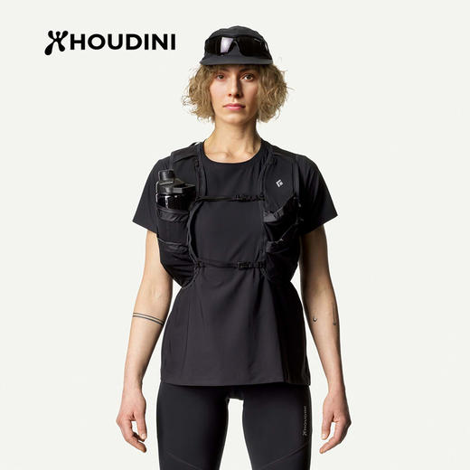 HOUDINI胡丁尼 Cover Tee II代守护女户外26夏季防晒圆领短袖T恤 840097 商品图10