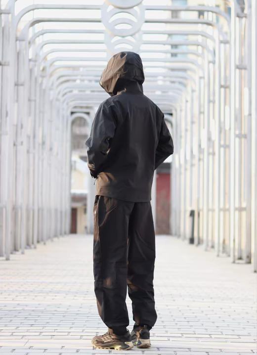 310-10 圆正韩国单 两棵树 男士户外软壳夹克外套 老朱176-148穿L 商品图4