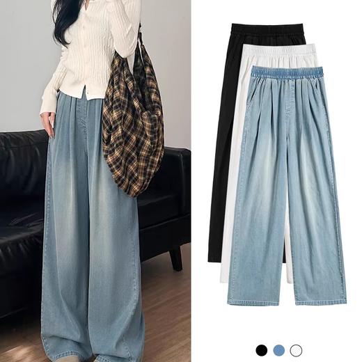 【比豆腐还软的超薄天丝凉感牛仔裤】上身没有裤型只有腿型！巨软！巨舒服！牛仔面料 商品图4