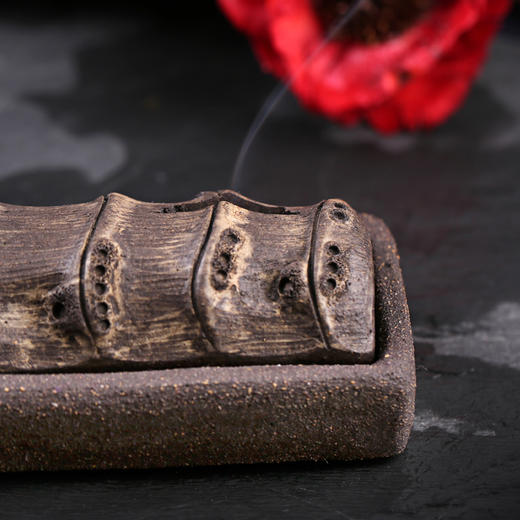 《气节 短款》紫砂卧香炉 高雅之意 君子之心 商品图3