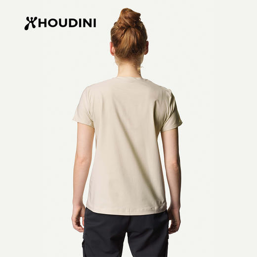 HOUDINI胡丁尼 Cover Tee II代守护女户外26夏季防晒圆领短袖T恤 840097 商品图7