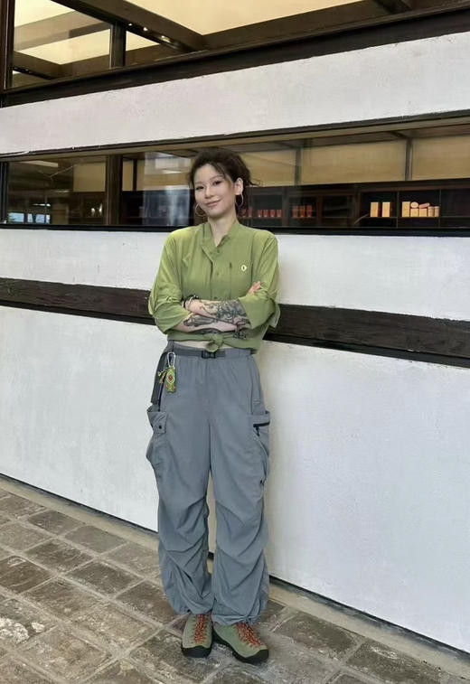 310-5 渠道货 素ran 男女款 时髦工装裤 户外休闲裤 我穿M 商品图5