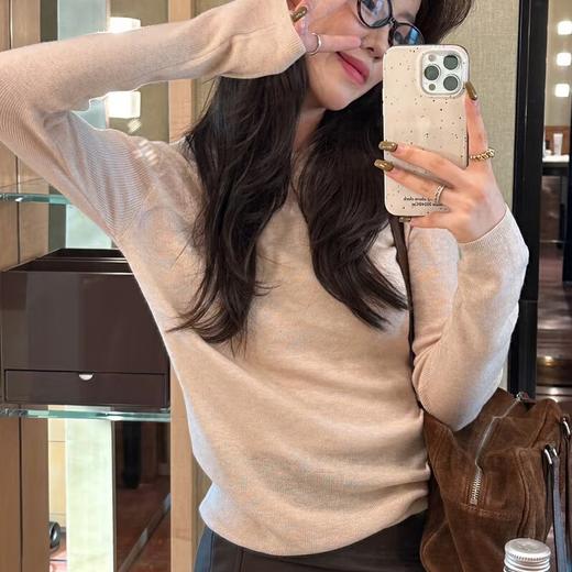 【59元2件，单拍不发】哥D羊毛打底衫（加购2件，下单自动满减）｜柔软舒适，羊绒触感，超百搭【预售3-5天发货】 商品图8