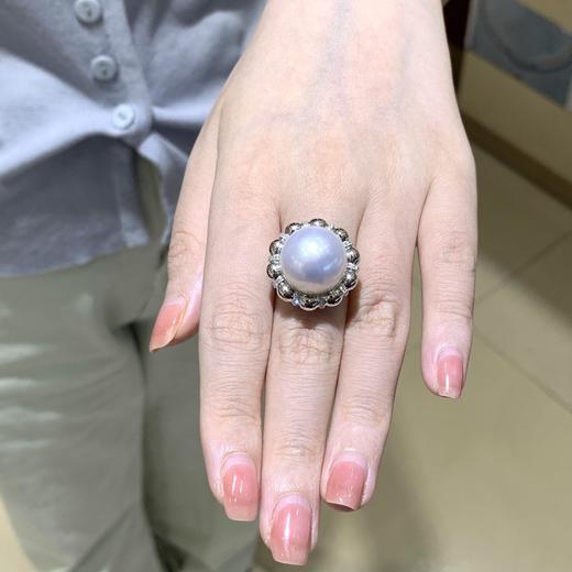 15-16mm澳白戒指吊坠 商品图3