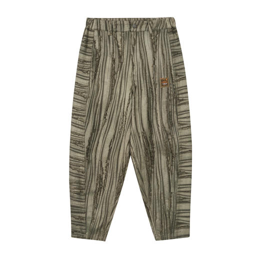 ONIARAI/鬼洗26春夏新品黑标石器时代散口石纹休闲裤男 26A4401 商品图3