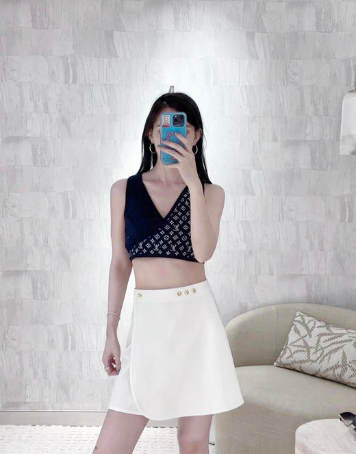 驴家25春夏新款提花针织背心 商品图4