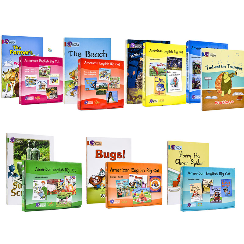 【清仓】1-7级大套装---柯林斯大猫英语分级