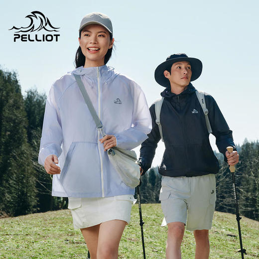 【小光盾专业版】伯希和户外防晒衣女新款夏季男轻薄透气皮肤衣 商品图0