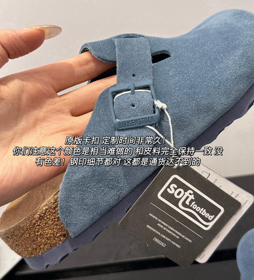 原单勃肯进口牛皮休闲鞋031006 商品图12