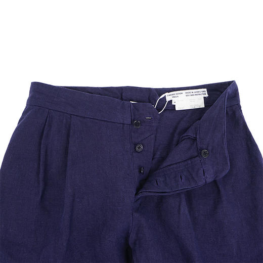 YAECA Double-Pleat Wide Man 天然草木染汉麻双褶宽松锥形工装裤 商品图1