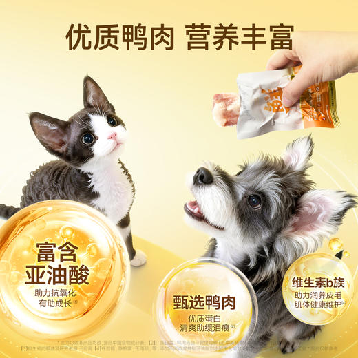 【新品】【蒸么鸭小腿】宽福 鲜鸭小腿原料  肉质紧实 纹理清晰高温蒸煮灭菌 犬猫通用 开袋即食 商品图3