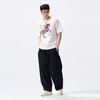 PINLI品立2026夏季新款男士圆领马年印花烫钻短袖T恤上衣青年潮牌BG262111011 商品缩略图4