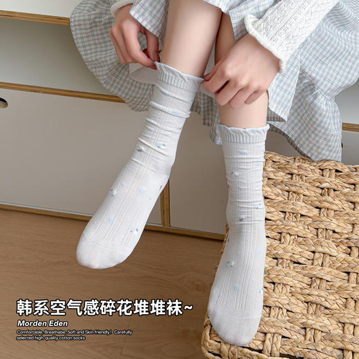 【云上泰富】&【壹半麦合】波点复古碎花中筒袜 吊牌价:149元 活动价:39元 商品图8