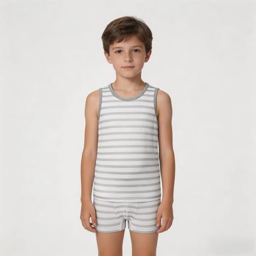 【莫代尔系列】舒雅童装男童平角裤 95%莫代尔5% 氨纶   3B/26380T 商品图6