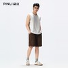 PINLI品立2026新款男士宽松纯色直筒休闲短裤五分裤夏季百搭潮牌B262117021 商品缩略图1