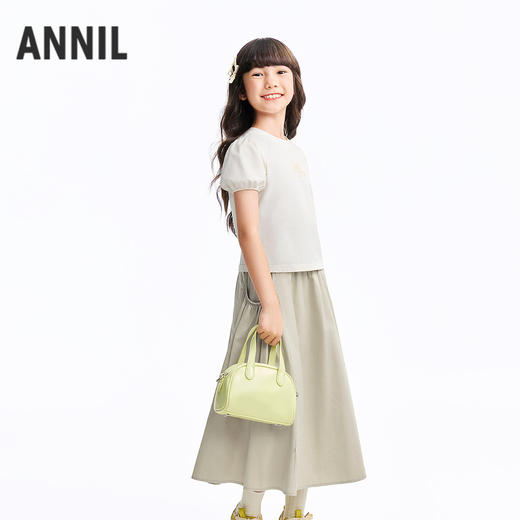 女童圆领短袖套装夏季新款安奈儿童装EG621630 商品图1