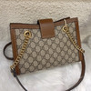 GUCCI Padlock 棕色 老花 小号 斜挎包 商品缩略图1