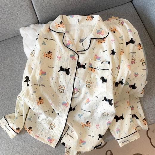 【有22种花色款式唉！！！长袖长裤睡衣套装】家居服两件套 商品图0