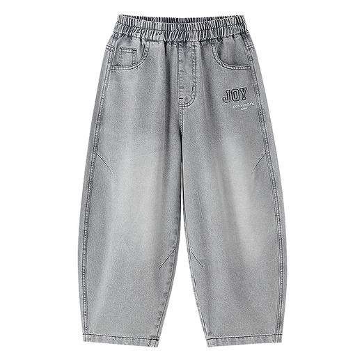 男童全腰牛仔单裤春季新款安奈儿童装EB626739 商品图5