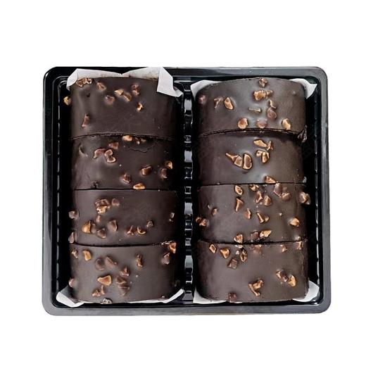 【一口爆浆❗️脆皮巧克力卷】“三层口感 + 纯脂原料 + 坚果脆皮” 的组合，满足 “爆浆、丝滑” 的口感，巧克力脆皮甜品瑞士卷早餐办公室下午茶QQ 商品图2