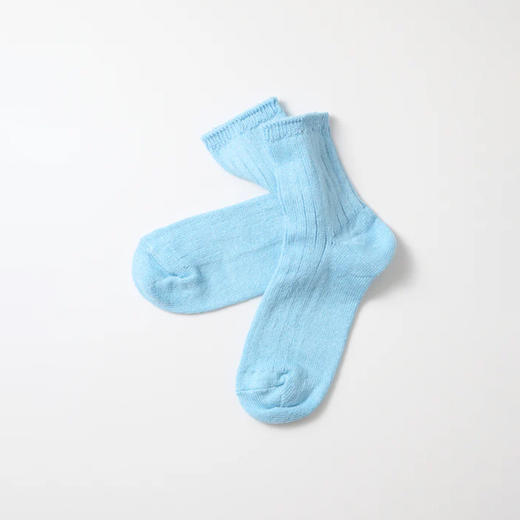 ROTOTO LINEN COTTON 日本奈良制有机棉法国亚麻混纺男女低帮袜 商品图4