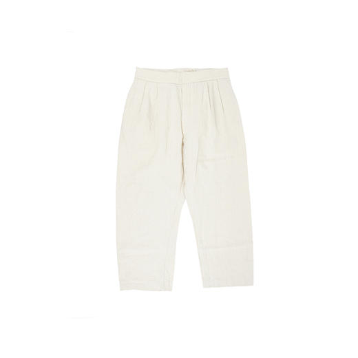 YAECA Double-Pleat Wide Pants(Man)天然汉麻双褶宽松锥形工装裤 商品图0