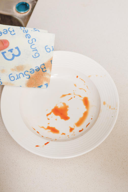 🌈【品牌直发】秉秀净魔法抹布🔥39.9元抢40片❗厨房清洁神器✨食品接触级+油污分离专利❗告别臭抹布的天花板 ✅专利油水分离：🌱免洗洁精，清水即净，一年省下洗洁精钱 商品图6