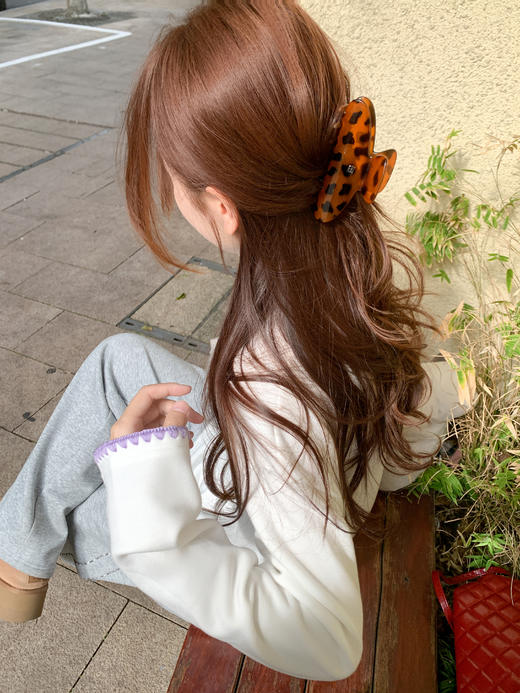 【129元任选2件】现货！ 韩系小猫印花打底衫t恤 商品图7