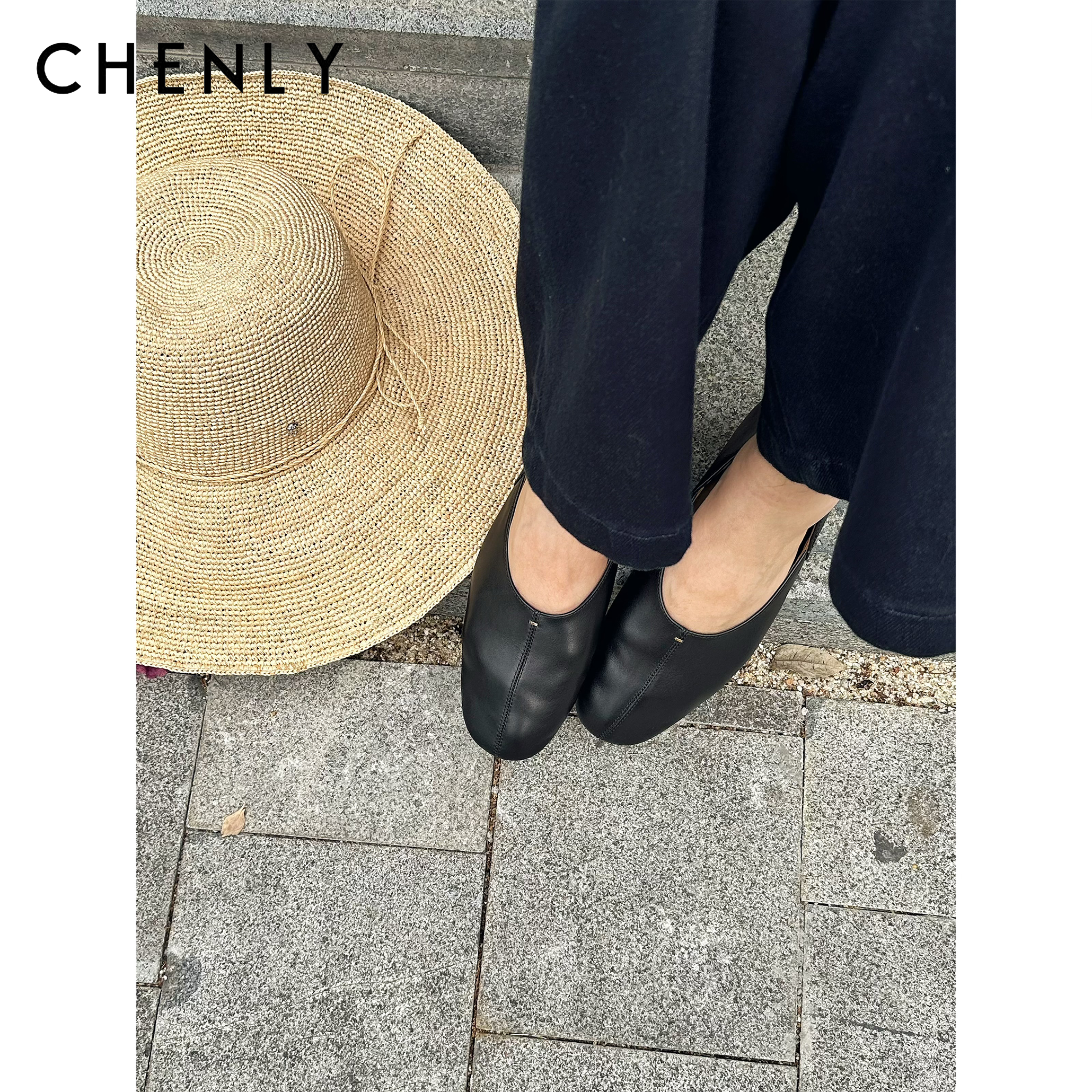 尘衣｜26SS浅口芭蕾舞极简平底单鞋