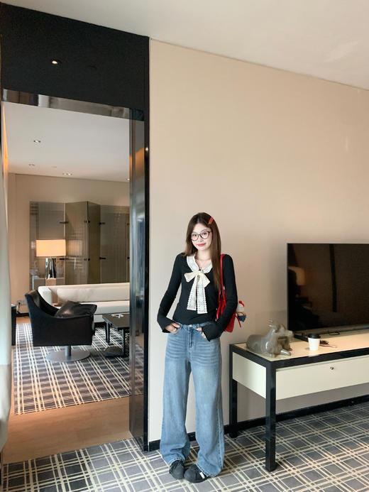 【110元任选2件】现货！韩系修身显瘦打底T恤上衣 商品图10