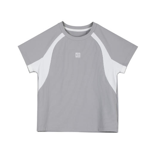 【曼波格防晒外穿系列】舒雅童装男童短袖中裤家居套装防晒UPF50+ 凉感 3A抗菌 3B/26195H 商品图3