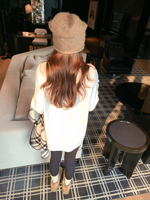 【110元任选2件】现货！韩系侧边开叉长袖t 商品图11