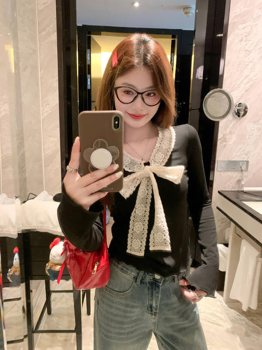 【110元任选2件】现货！韩系修身显瘦打底T恤上衣 商品图9