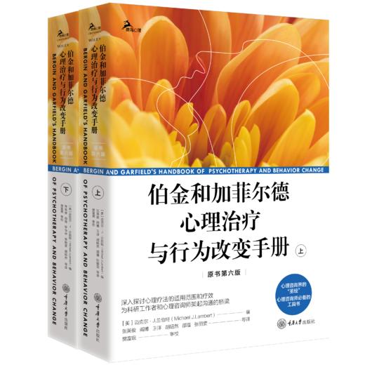 伯金和加菲尔德心理治疗与行为改变手册（原书第六版） 商品图2