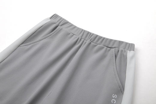 【曼波格防晒外穿系列】舒雅童装男童短袖中裤家居套装防晒UPF50+ 凉感 3A抗菌 3B/26195H 商品图8