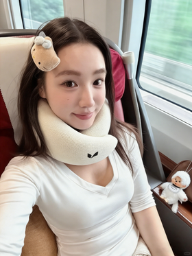 正品机场同售男女同款VCIEL韦莎护颈U型枕